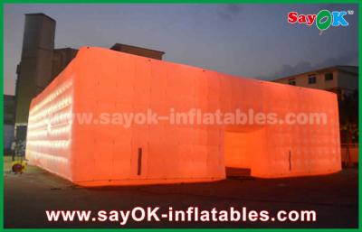 China Big LED Light Inflatable Cube Tent For Sport Stadium Or Events From China Inflatable Cube Tent Factory for sale