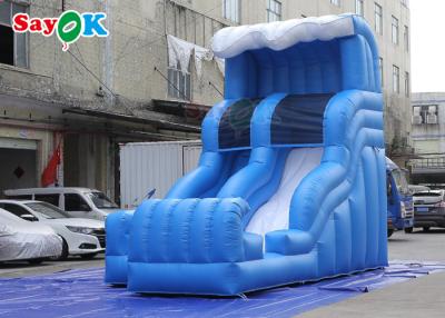 China Tobogán acuático inflable del patio trasero de la despedida de la diapositiva del agua comercial inflable seca mojada de la diapositiva para los adolescentes en venta