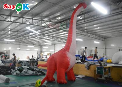 China Aangepast formaat commercieel opblaasbaar model dinosaurus cartoon dier voor kinderen Te koop