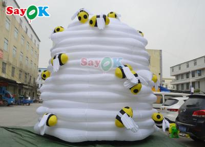 China Giant Inflatable Cake Model Blow Up Birthday Cake Party Event Decorations for sale