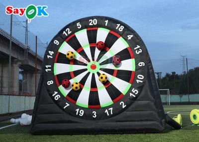 China 3m Inflatable Dartboard Football Target Game Soccer Shooting Kick Darts Inflable Soccer Shooting Target for sale