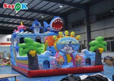 China Commerciële Blow Up Jumping Combo Bounce House Opblaasbare Kasteel Bounce Slide Te koop