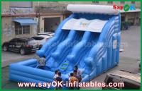 China Giant Inflatable Slide Big Anti-UV 0.55 PVC Tarpaulin Wet Dry Inflatable Bouncer Slide for sale