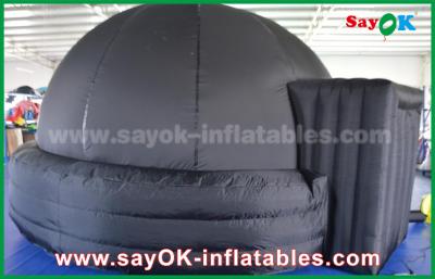 China 360 Degree PVC Tarpaulin Inflatable Dome Tent With Air Blower / Floor Mat for sale