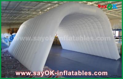 China Air Inflatable Tent Custom Made Adult White Inflatable Tunnel Tent For Event / Trade Show for sale