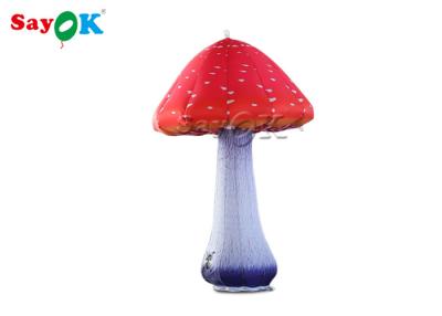 China 1 Meter Giant Inflatable Lighting Decoration Mushroom Night Lamp Remote Control for sale