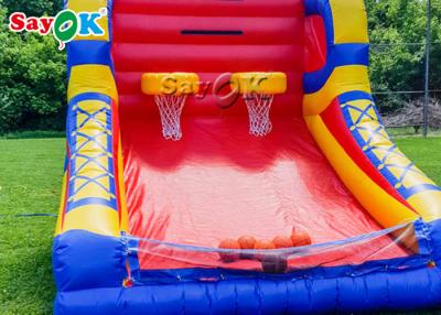 China Juego de baloncesto inflable hermético de dos aros/aro de baloncesto inflable en venta