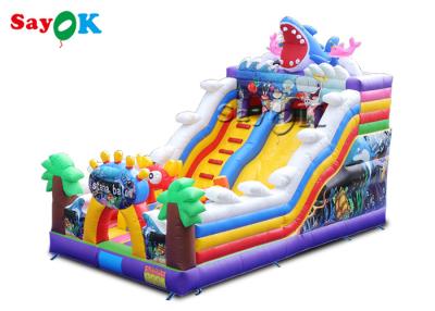 China Inflatable Bouncy Slide Commercial Jumbo Inflatable Jumper Slide Combo For Children for sale