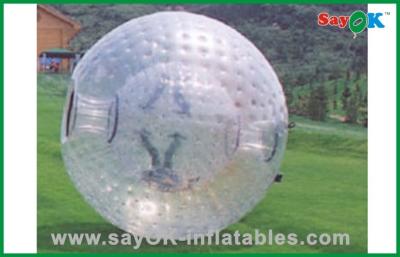 China Inflatable Party Games PVC / TPU Adults Human Hamster Ball Costco Transparent For Rental for sale