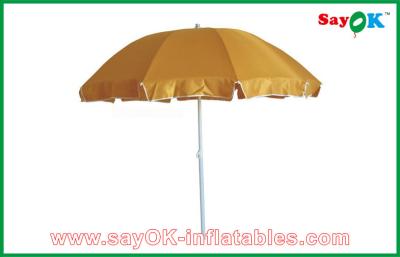 China Flexibles Garten/Strand Drucken des Sun-Regenschirm-Polyester-UVschutz-Regenschirm-CMYK zu verkaufen