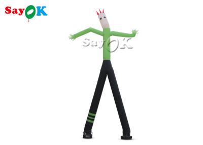 China 8m 24ft grüne Mini Hand Shaking Inflatable Air Tänzer-Man With Two-Beine zu verkaufen