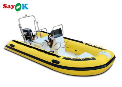 China A resistência térmica 12.8ft 3.9m Rib Inflatable Boats With Engine à venda