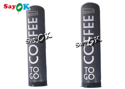 China Customized 2.5m 8ft Inflatable Advertising Pillar With Logo Printing for sale