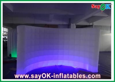 China Inflatable Work Wall Blow-Up Oxford Cloth Inflatable Wall With Led Lighting For Exhibition / Event for sale