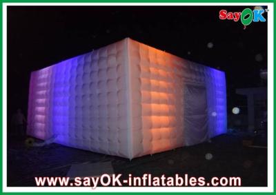 China Customized Portable Movie Tent Cube Tent 8 Man Inflatable Tent Nightclub Inflatable Party Tent Inflatable Night Club for sale