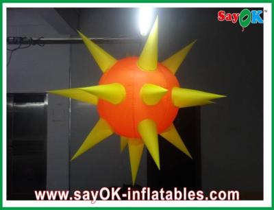 China Multi-color Inflatable Lighting Decoration With Fire-proof Nylon Cloth for sale