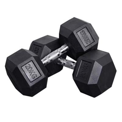 China Durable Hexagon Dumbbell Equipment Home Gym Works Abdominal and Arm Muscles for sale