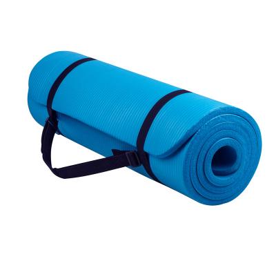 China NBR yoga mat nbr 10mm thickened non-slip eco-friendly yoga mat for sale