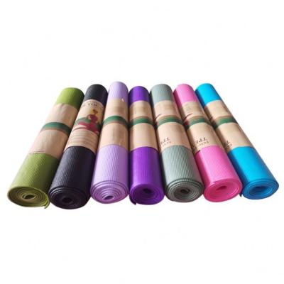 China Non-Toxic Free Yoga Mat Design Long Eco Yoga Mat PVC And Latex New With Great Price for sale