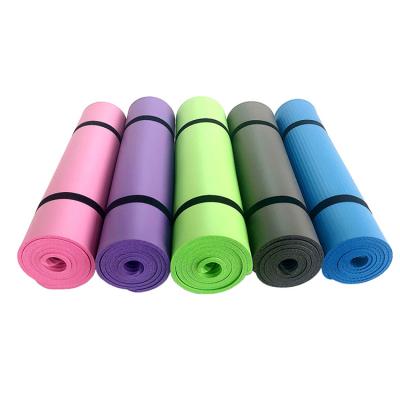 China Cheap Yoga Erercise Price With High Quality Eco-Friendly Fitness Equipment NBR Material Yoga Hot Selling Mat for sale