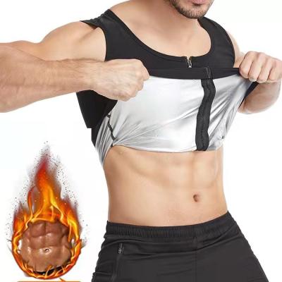 China Shine Sweat Suit Home Body Toning Abdominal Fitness Shine Sweat Vest Sports Yoga Suit for sale