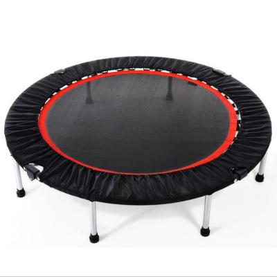 China Durable Indoor Bouncing Bed One Cloth Trampoline Home Small Indoor Jumping Jumping Fabric Outdoor Fitness for sale