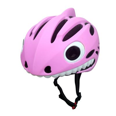 China Skate Helmet Safety Riding Bike Kids Helmets Cartoon Design Animal Helmet For Kids for sale