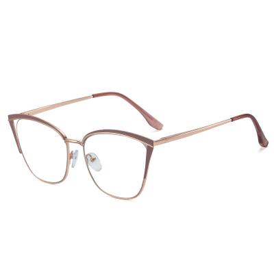 China The Other Eyewear 2021 Fashion TR90 Metal Spring Hinge Optical SHINELOT 95778 Gafas Opticas Al Por Mayor Cat Eye Women Glasses Frame for sale