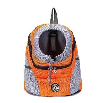 China Sustainable Portable Pet Backpack 2023 New Dog Bag Outdoor Travel Breathable Various Colors pet carrier bag for sale