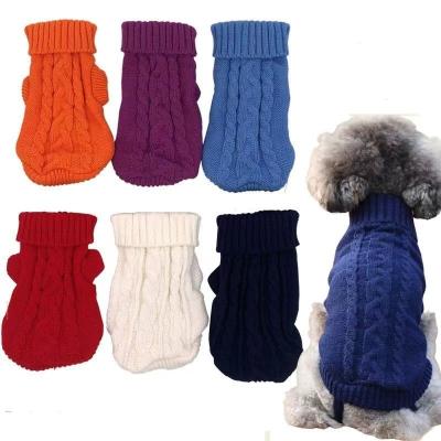 China Sustainable Small Dog Soft Fleece Cat Sweater Coat Clothing Fit Chihuahua Puppy Cat Jacket dog sweater pet clothes for sale