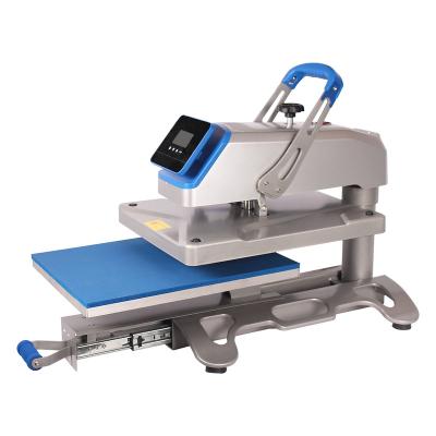 China Easy Operation 40x50 Swing Away Manual T Shirt Logo Printing Sublimation Heatpress Heat Press Machine 16x20 for sale