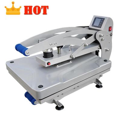 China Garment Shops CE Certification Automatic Open Touch 16x20 LCD Screen T-shirt Printing Sublimation Heat Press Machine 40 x 50 With Slide Out Drawer for sale