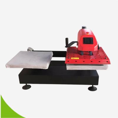 China Easy Operation 16x20 Dual Job Pneumatic Table Heat Press Machine FJXHB1-2 for sale