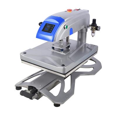 China Pneumatic Heat Press Drawer And Swing Away Type Automatic Pneumatic T-shirt Screen Printing Heat Press Machine T-shirt for sale