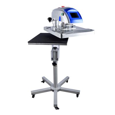 China Automatic Heat Press Swing Type Sublimation T Shirt Heat Transfer Machine With Stand for sale