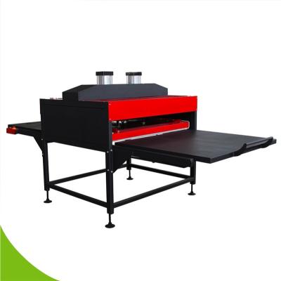 China Pneumatic Mode Large Format Dual Station Dual Station Sublimation Heat Press Machine for sale