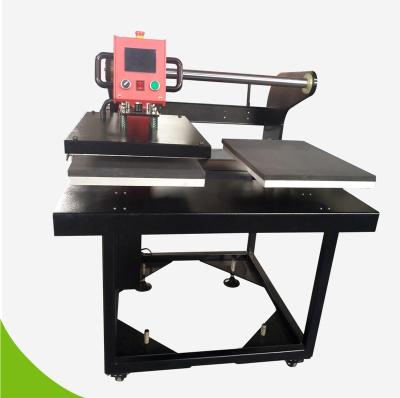 China Bill Printer 40x50cm Twin Stations Hydraulic Heat Press Machine for sale