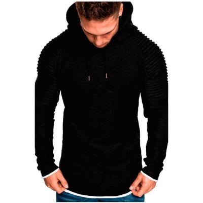 China Anti-wrinkle Men's Winter Clothes Polyester Windproof Men's Hoodie Set Men's Pullover Sweatshirt Hoodie for sale