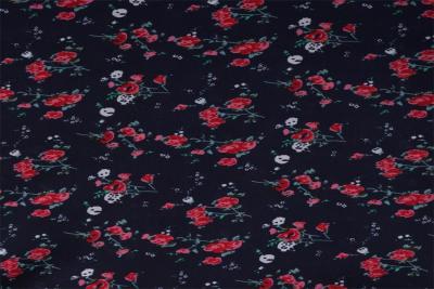 Cina Aop stampato tessuto chiffon 75Dx48S del poliestere 90gsm in vendita