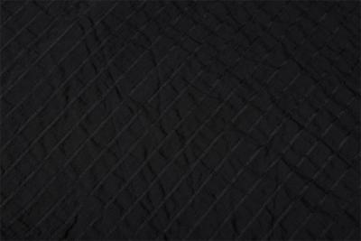 Cina Tessuto chiffon 75Dx75D nero del poliestere di stile 90gsm della banda in vendita