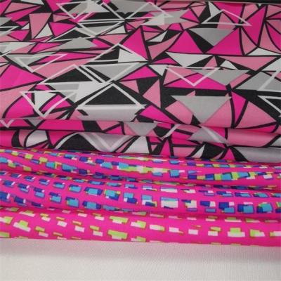 China 90gsm 100% Polyester Printed Fabric Pongee 260t 75dx75d for sale