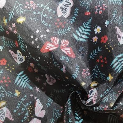 China 210t Polyester Taffeta Fabric Printed Lining 56gsm  63dX63d for sale