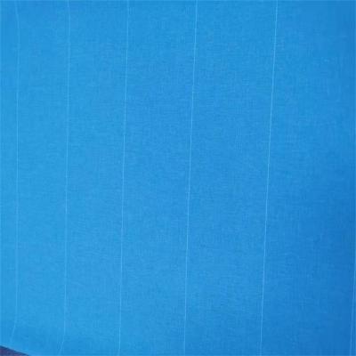 China Stripe Woven Fabric Cationic 170gsm Polyester Spandex Fabric For Garment for sale