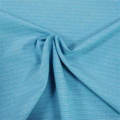 Chine Le poly Spandex tissé de rayure serrée cationique de plaine mélangent le tissu 170GSM 148CM à vendre