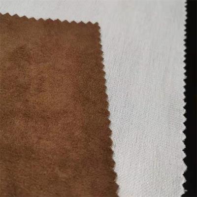 China 200gsm Bonded 150CM Polyester Suede Fabric By The Yard for sale