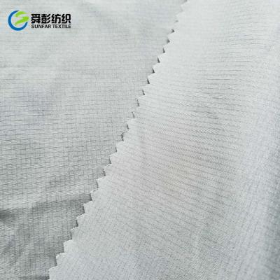 China Woven Pongee 55gsm 30d Poly Dobby Fabric Breathable High Density for sale