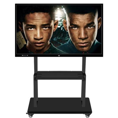 China 75 Inch 75 Inch Large Interactive Flat Panel Monitor Android Panel PC System for sale