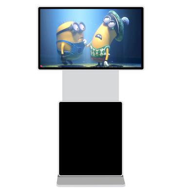 China 55 Inch Floor Standing Interactive Rotating Touch Screen Kiosk LCD Digital Advertising Player 43 49 55 Inch for sale