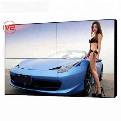 China 3x3 2x2 4x4 Inch Indoor Flexible Video Wall 46 Super Narrow Bezel Lcd Video Wall for sale