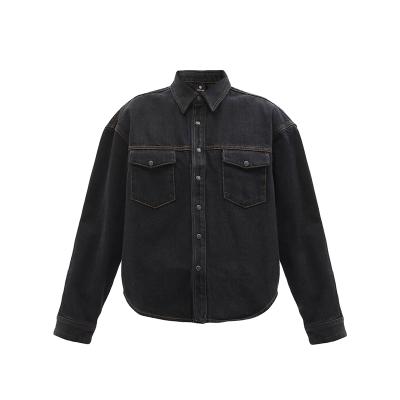 China Original DBL QUICK DRY denim jacket for casual high end top clothing men plus size jacket for sale